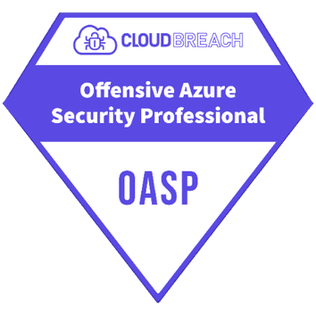 Offensive Azure Security Professional Offensive Azure Security Professional
