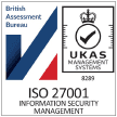 ISO 27001 Certified ISO 27001 Certified