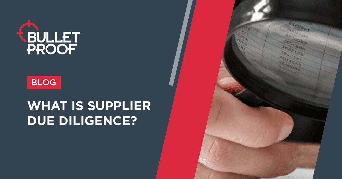Top tips on how to do supplier due diligence