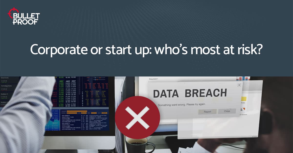 Comparing Cyber Risks in Corporate & Startups
