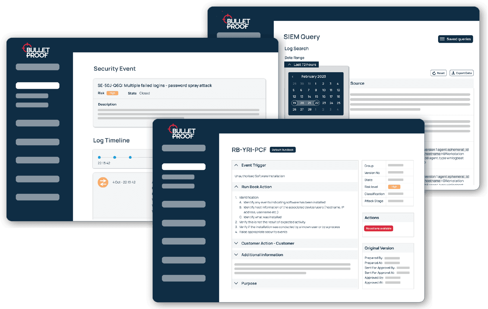 Why choose a Bulletproof managed SIEM? Avatar Why choose a Bulletproof managed SIEM?